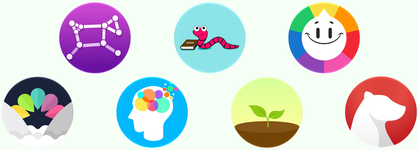 App Store educational app icons