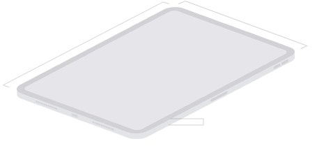 11 Zoll iPad Air Abmessungen