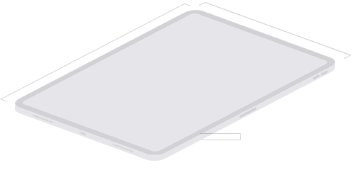 13 Zoll iPad Air Abmessungen